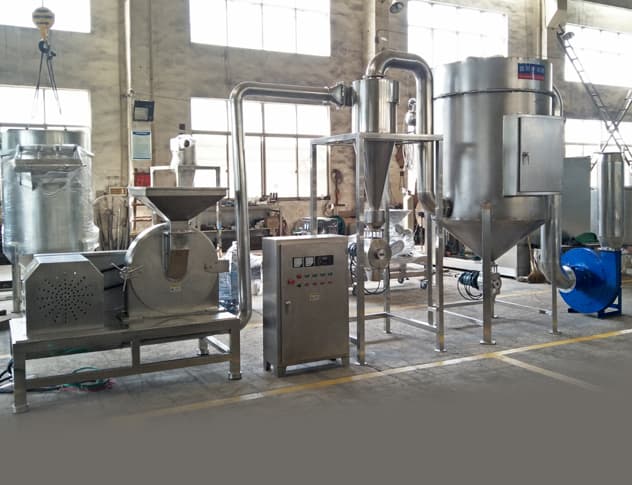 萬能旋風(fēng)脈沖除塵粉碎機(jī)組